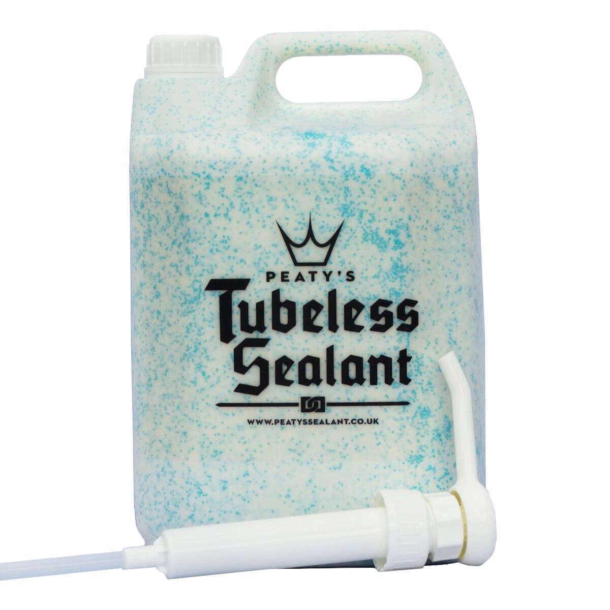 Peaty's Tubeless Reifendichtmittel Tubeless Sealant 5 Liter Werkstatt-Pumpflasche