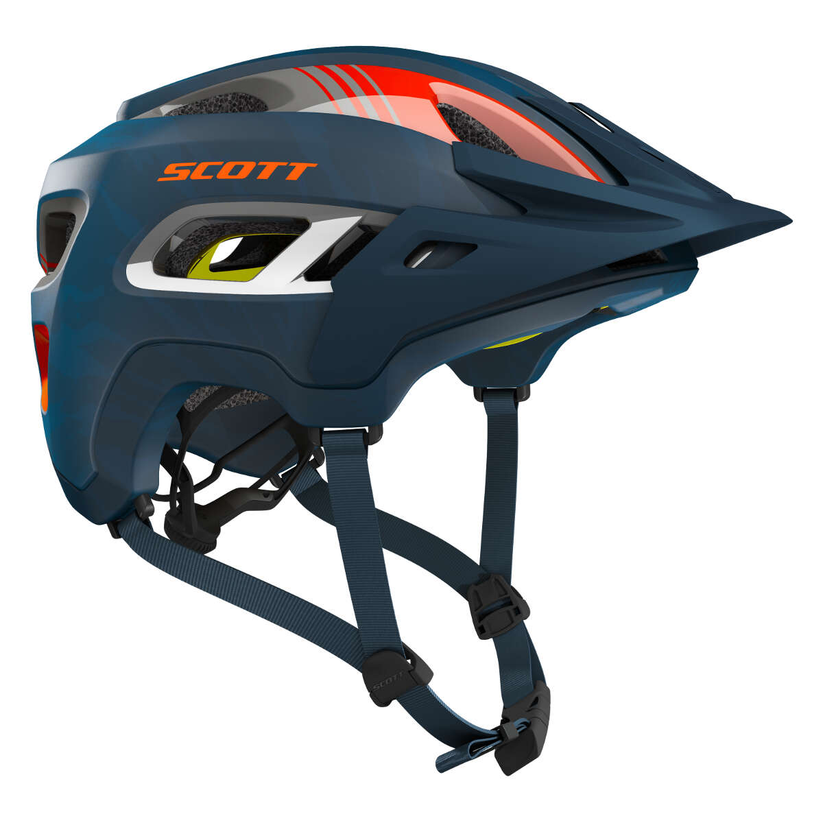 Scott Enduro MTB-Helm Stego Blau/Orange