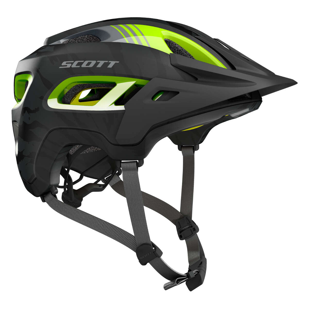 Scott Enduro MTB Helmet Stego Dark Grey/Green