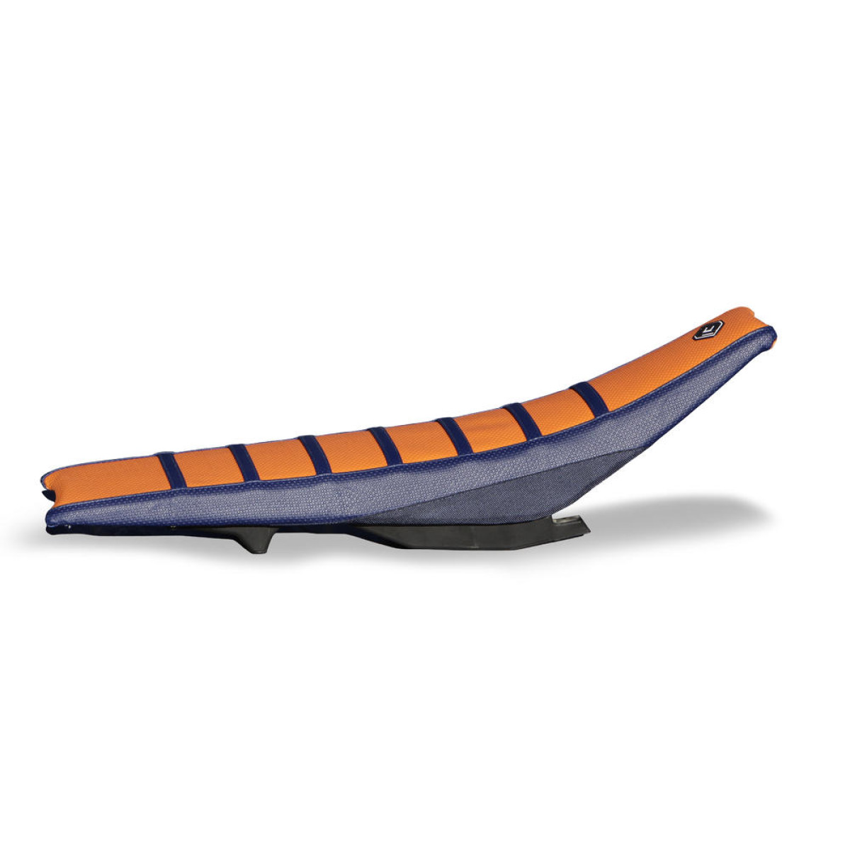 Flu Designs Seat Cover Pro Rip KTM SX/EXC 11-15, Dark Blue/Orange
