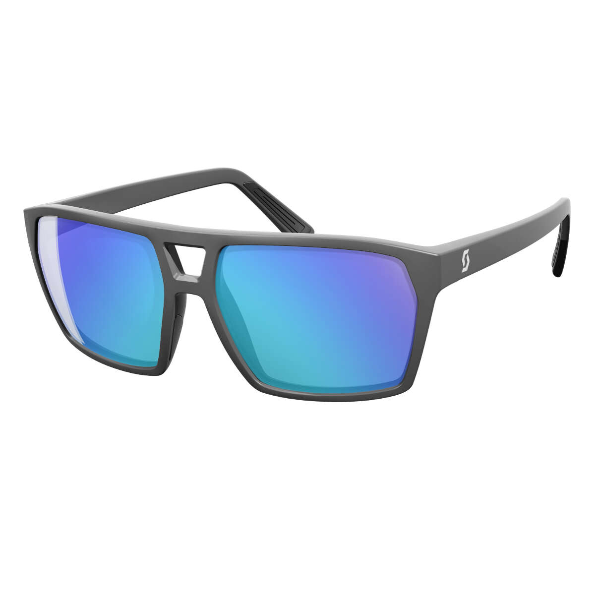 Scott Sunglasses Tune Grey - Blue Chrome