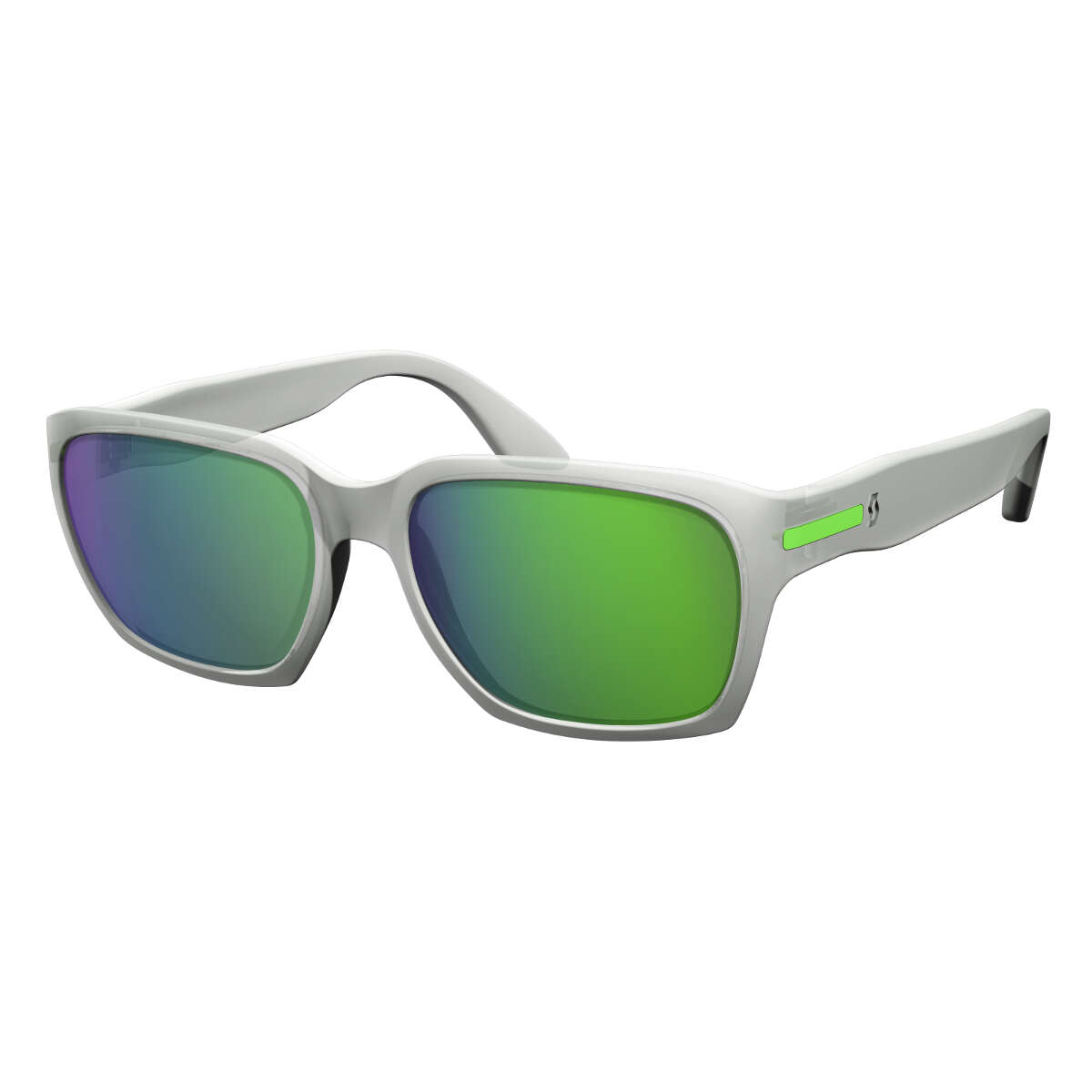 Scott Sunglasses C-Note Grey/Green - Green Chrome