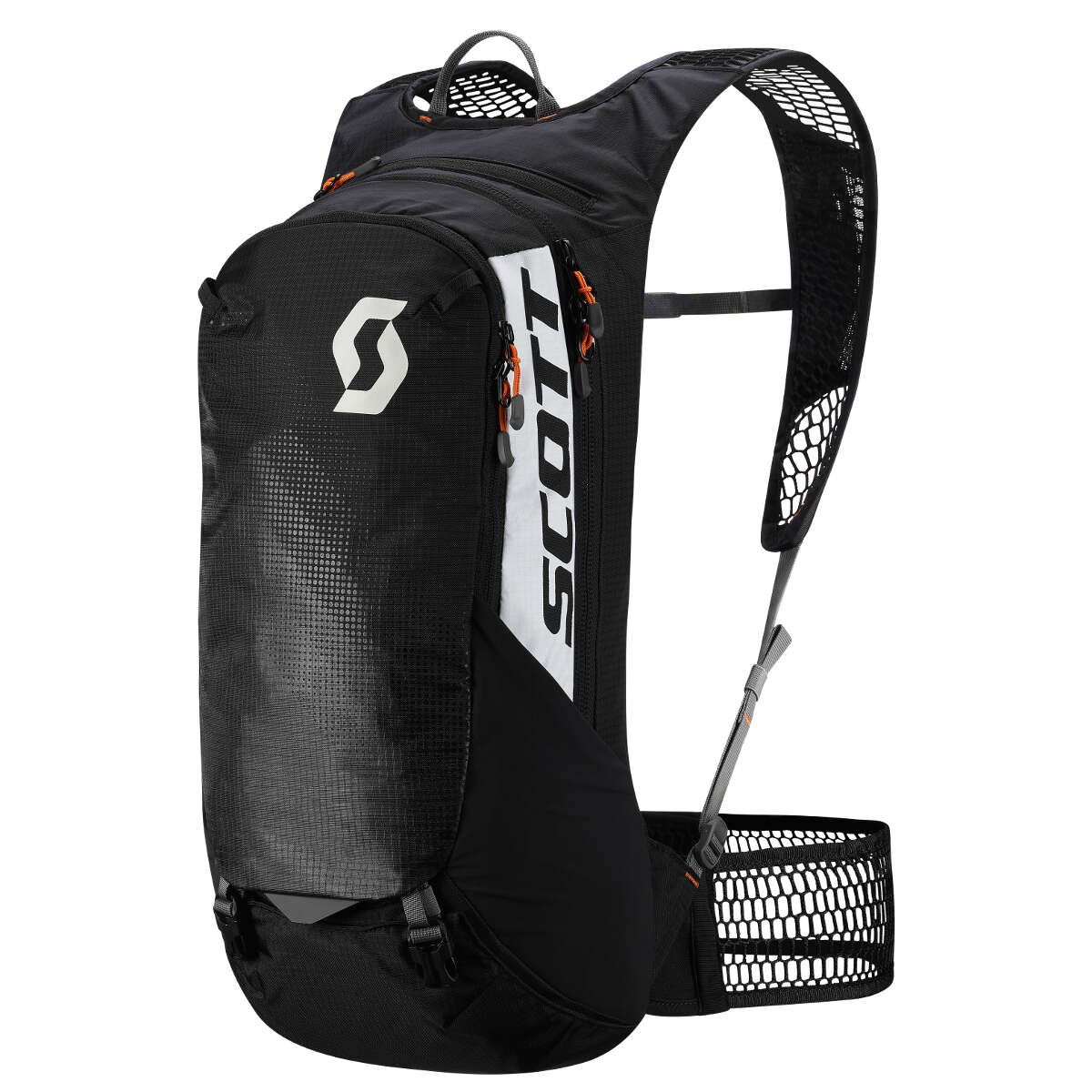 Scott Protector Backpack, 12 Liter Trail Protect EVO FR 12 Caviar Black/White