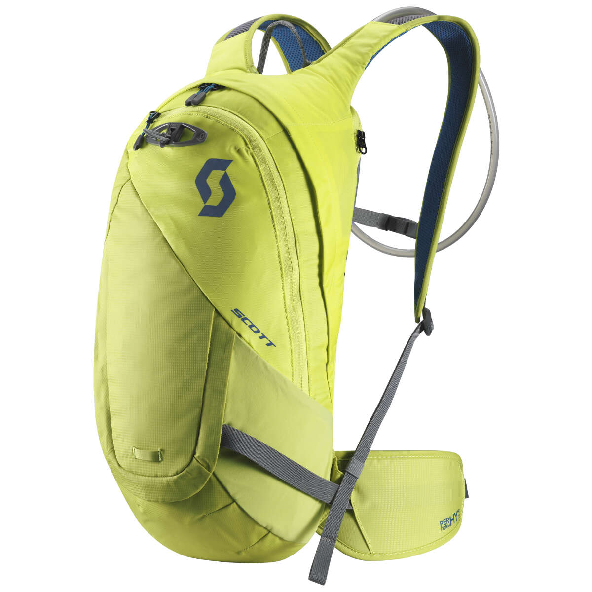 Scott Backpack with Hydration System Compartment, 16 Liter Perform HY 16 Sulphur Yellow/Seaport Blue