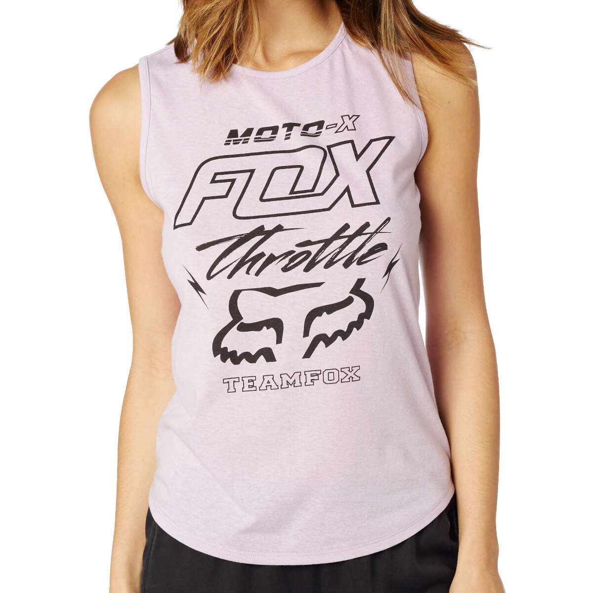 Fox Girls Tank Top Throttle Maniac Lilac