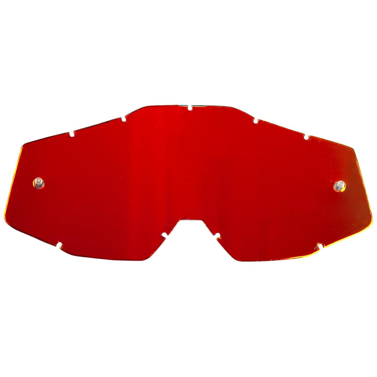 100% Kids Replacement Lens Accuri / Strata Mirror Red