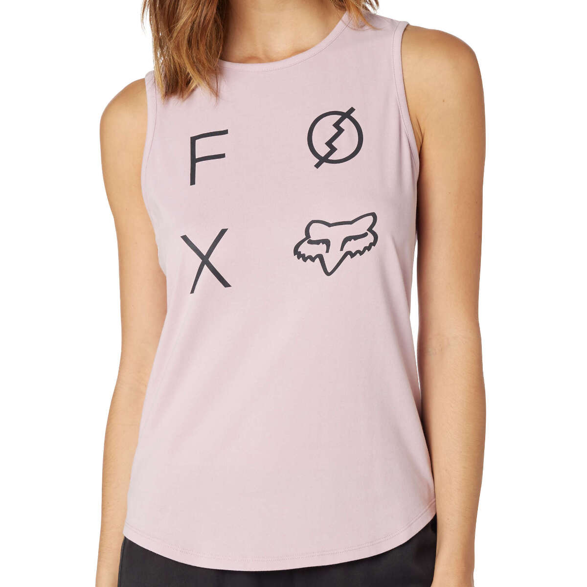 Fox Girls Tank Top Staged Lilac