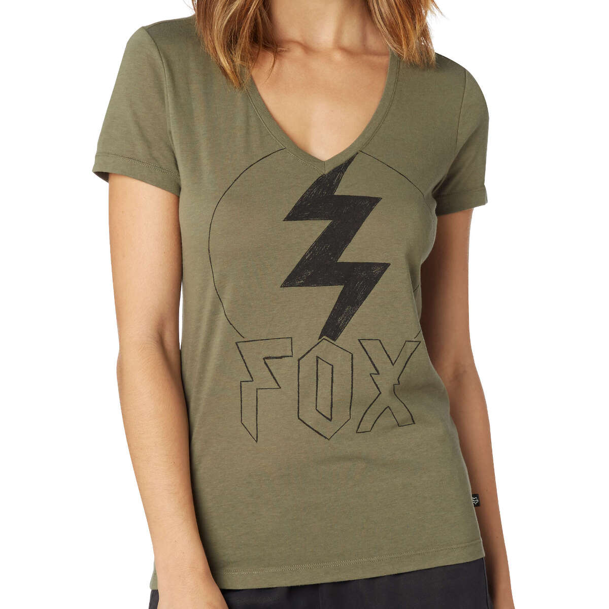 Fox Donna T-Shirt Repented Fatigue Green
