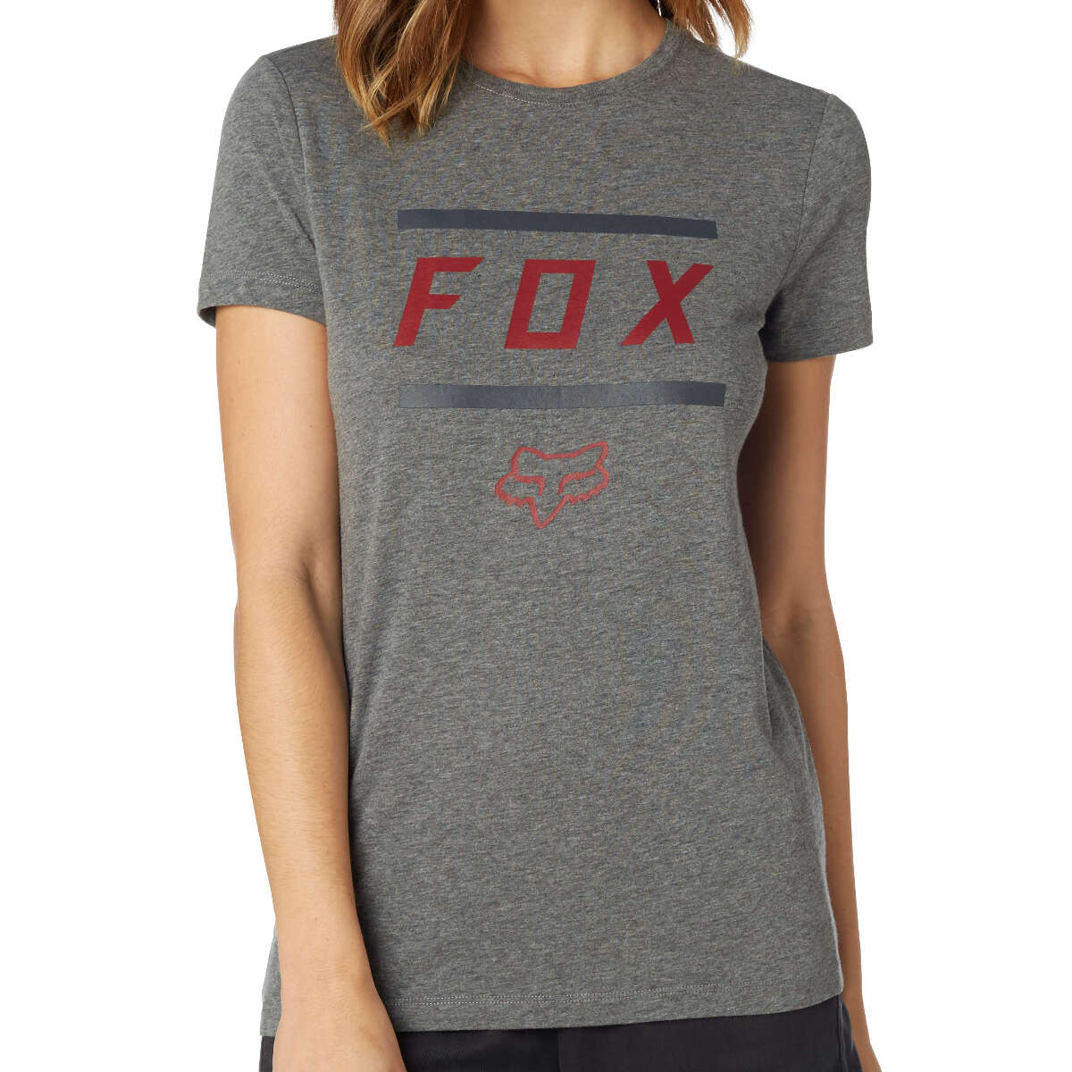 Fox Donna T-Shirt Listless Heather Graphite