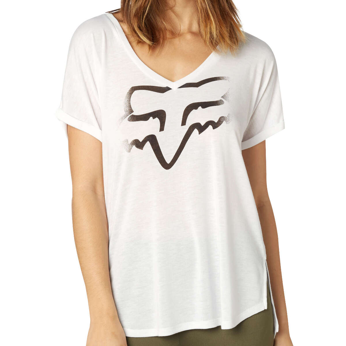 Fox Femme T-Shirt Responded White