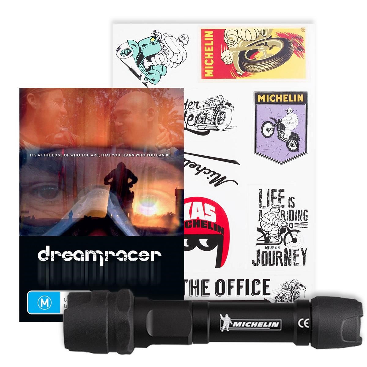 Zanbaline DVD  Dreamracer + flashlight and sticker sheet