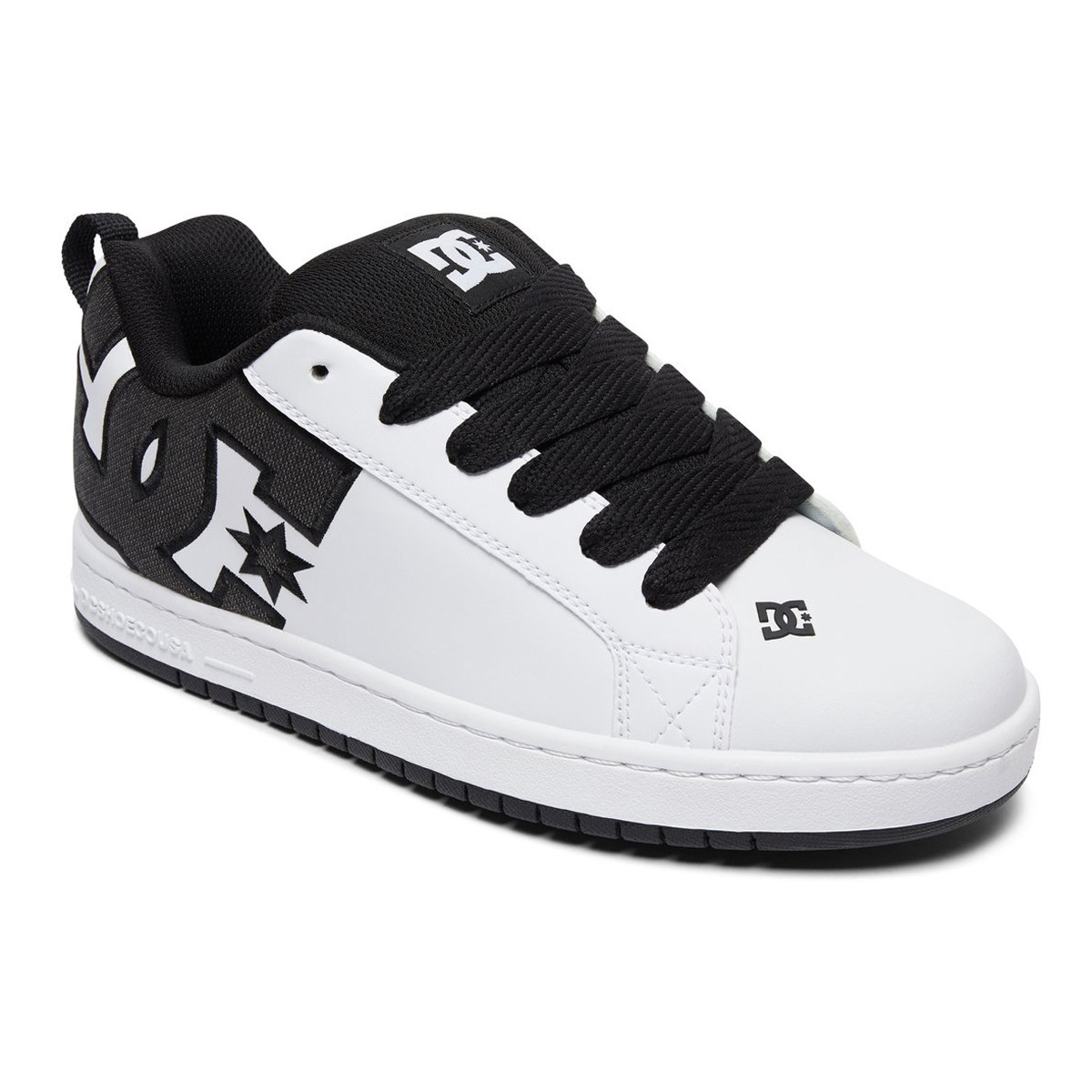 DC Chaussures Court Graffik SE Black/White/White