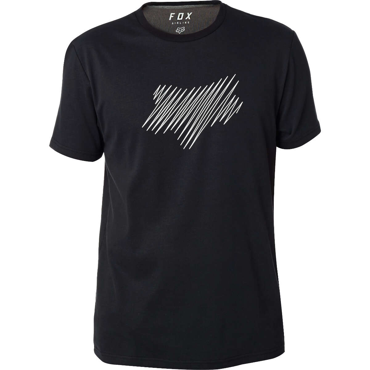 Fox T-Shirt Cresent Airline Schwarz/Grau