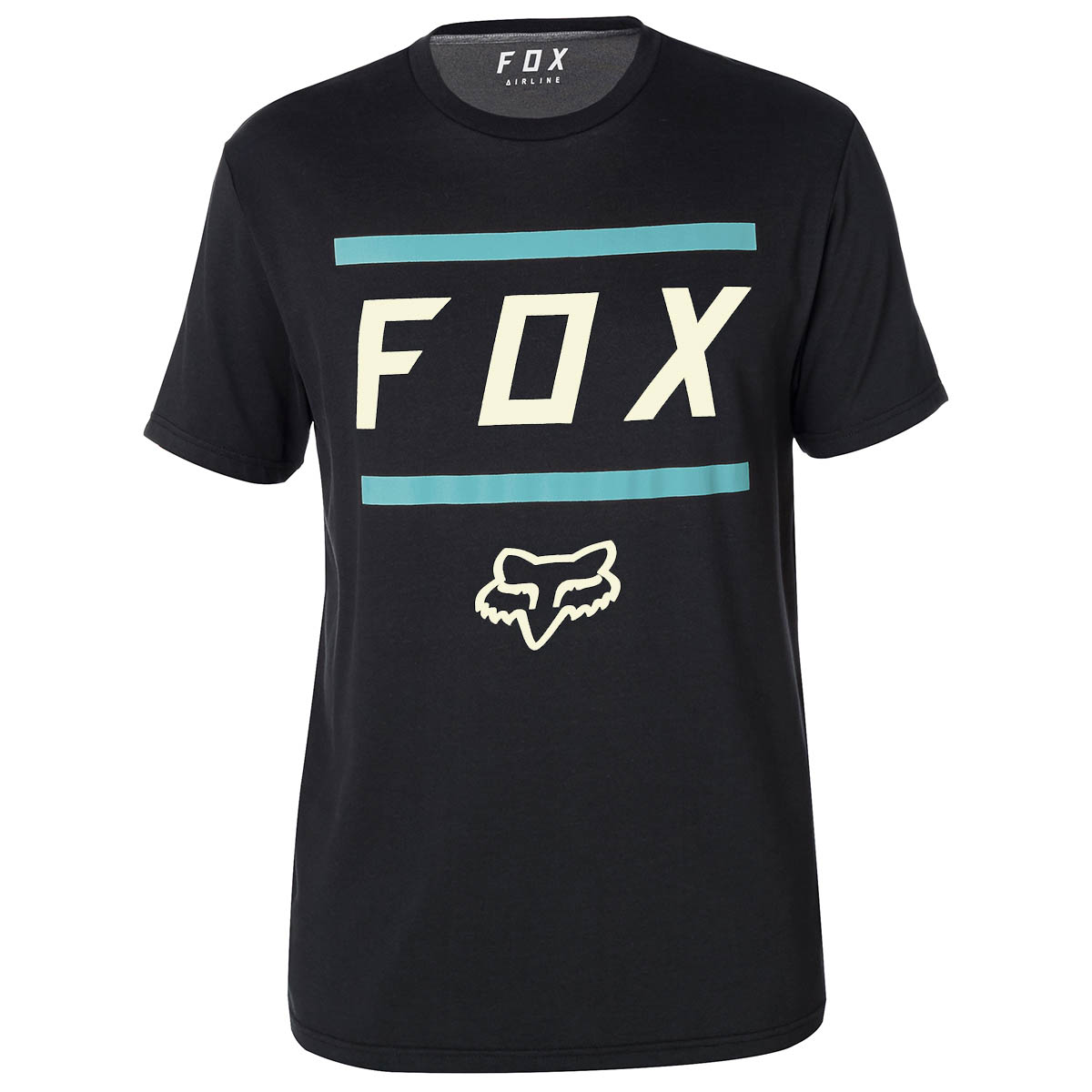 Fox T-Shirt Listless Airline Black/Grey