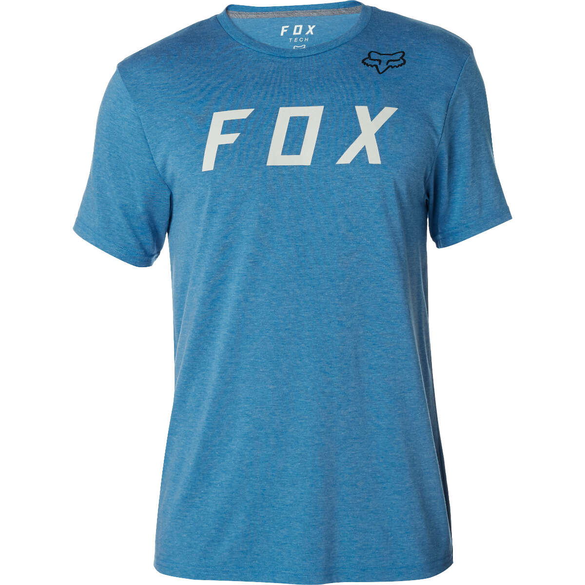 Fox Tech T-Shirt Grizzled Heather Blue