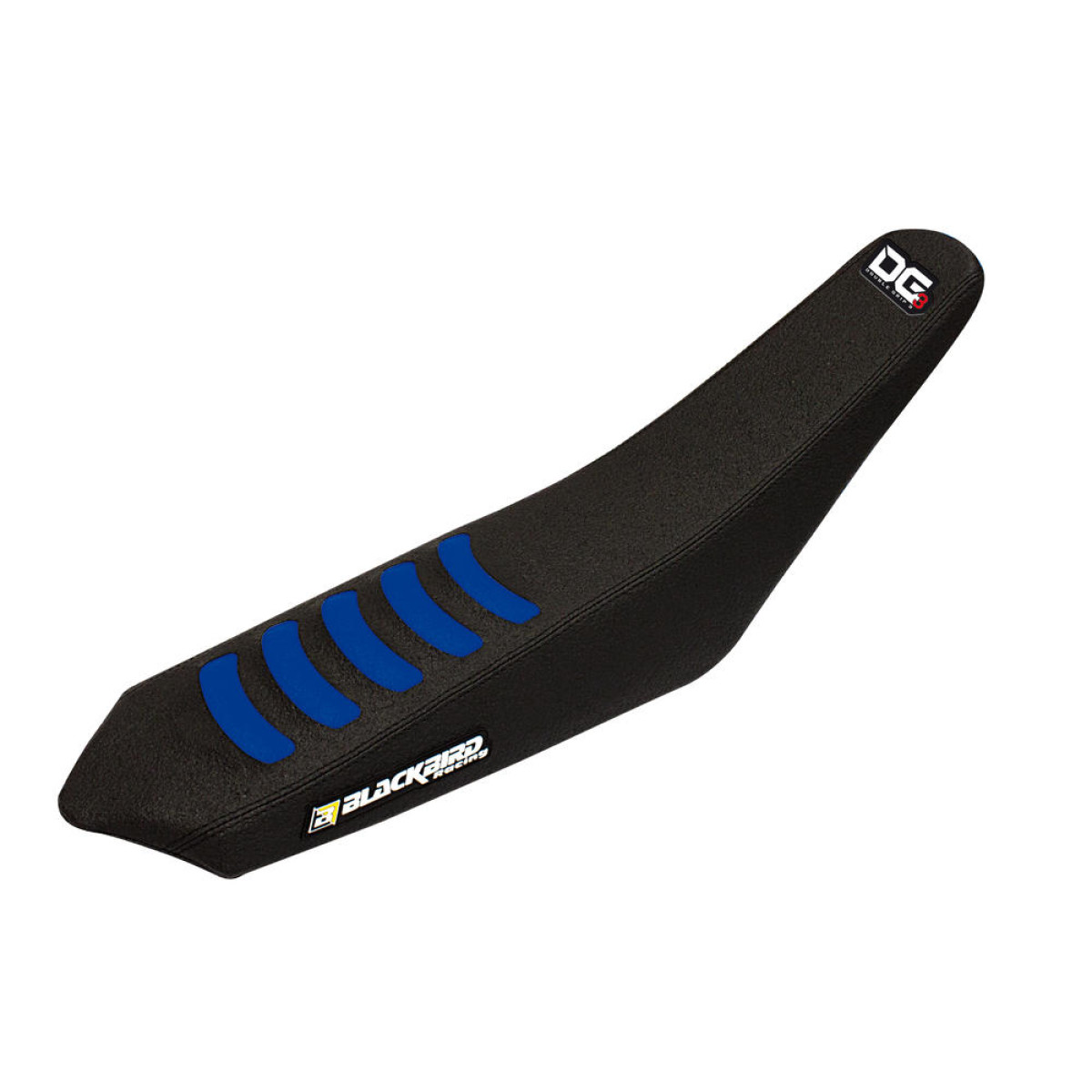 Blackbird Racing Housse de Selle Double Grip 3 Sherco SE/SE-F 14-16, Noir/Bleu