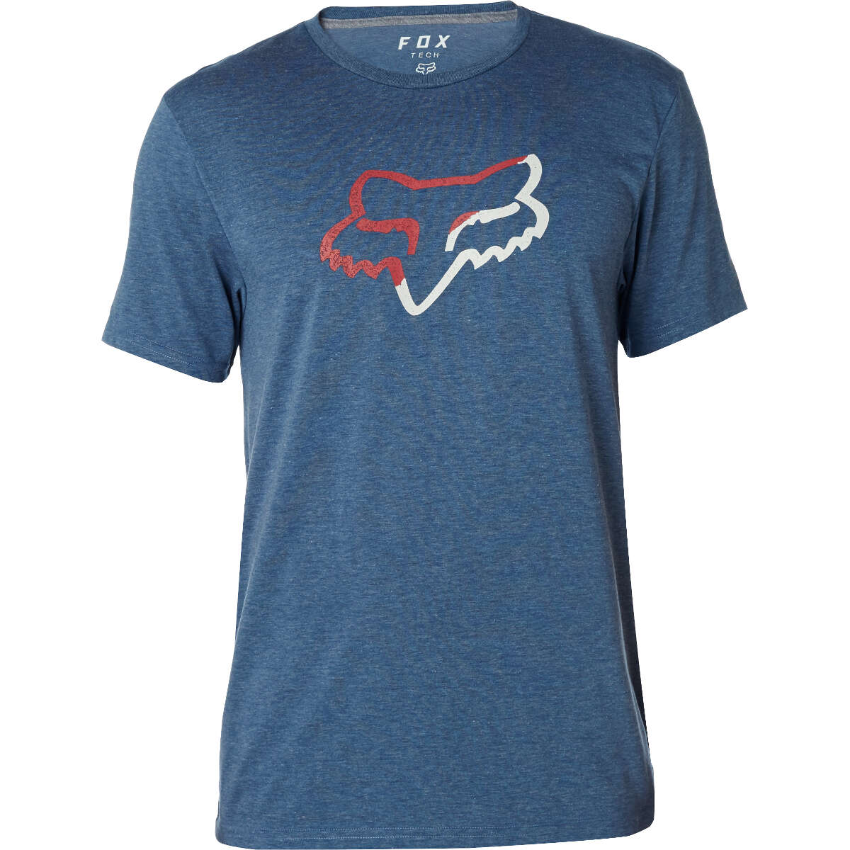Fox T-Shirt Tech Planned Out Heather Navy
