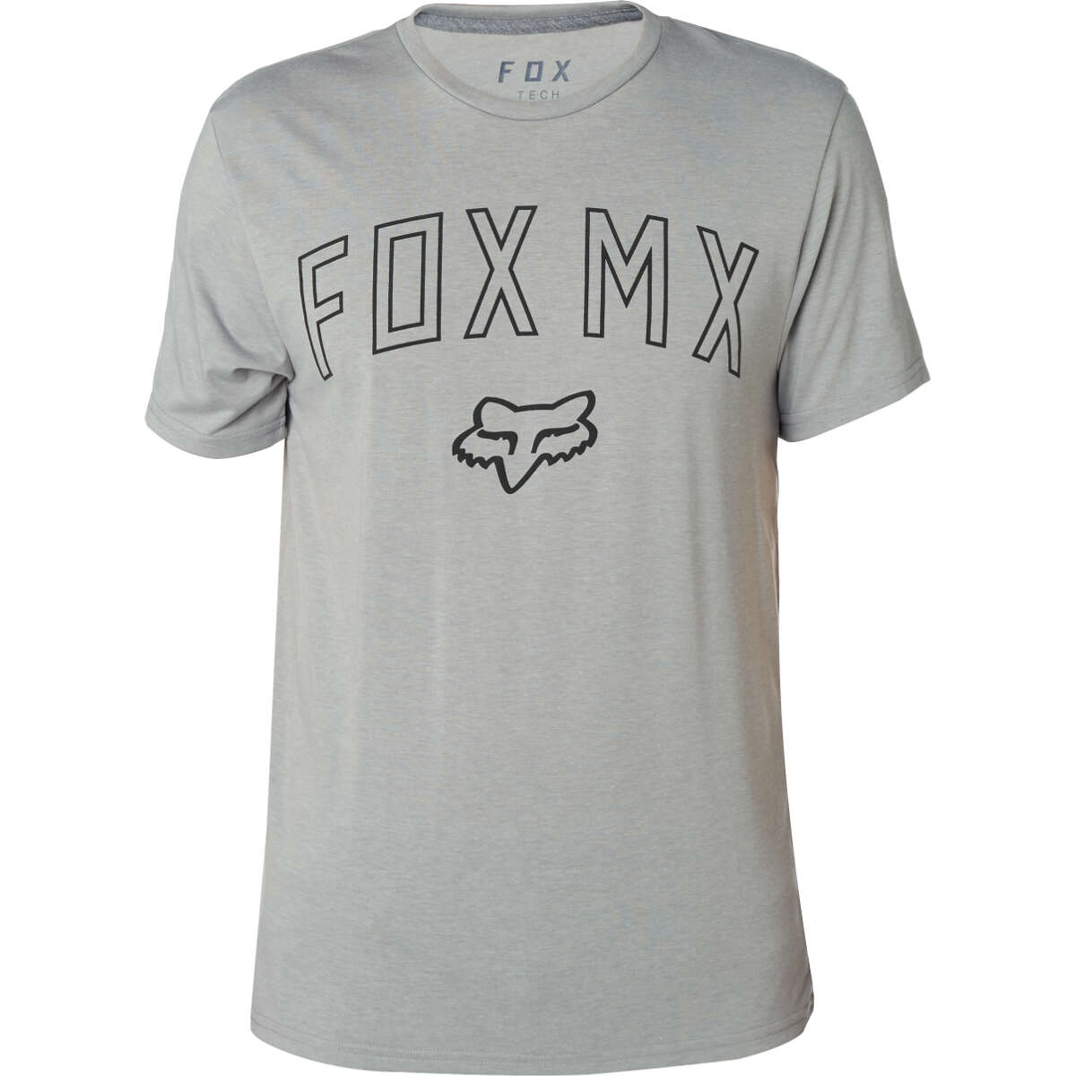 Fox T-Shirt Tech Dirt Mix Heather Dark Grey