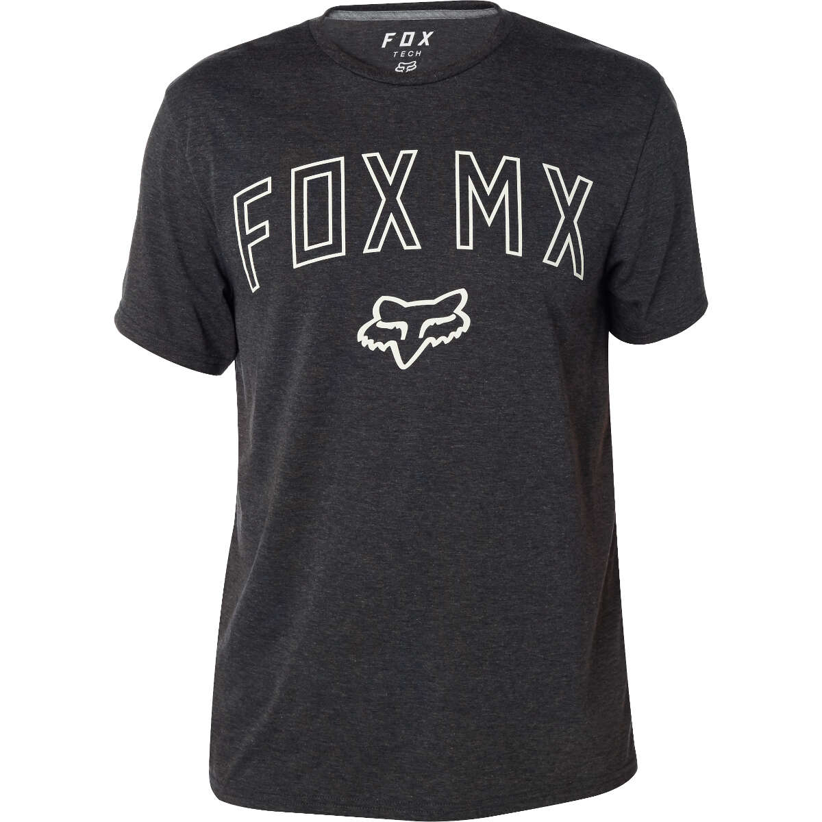 Fox Tech T-Shirt Dirt Mix Heather Black