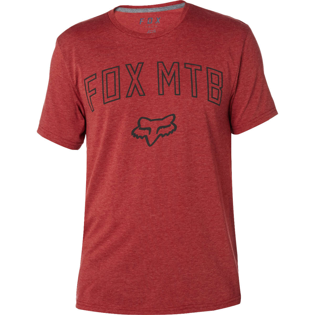 Fox Tech T-Shirt Passed Up Heather Burgundy