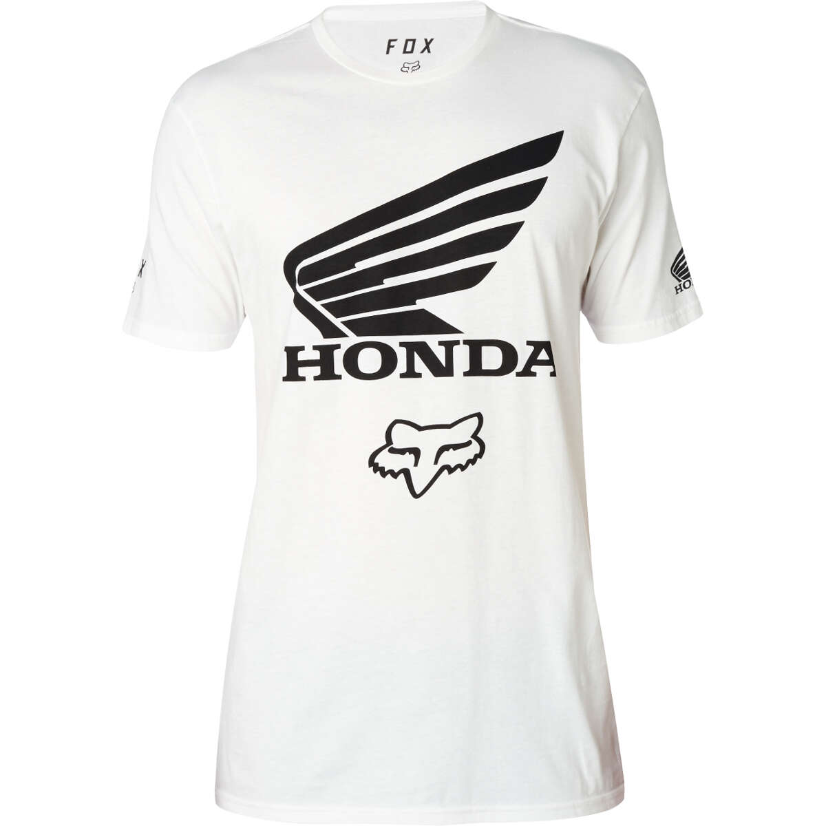Fox T-Shirt Honda Premium Optic White