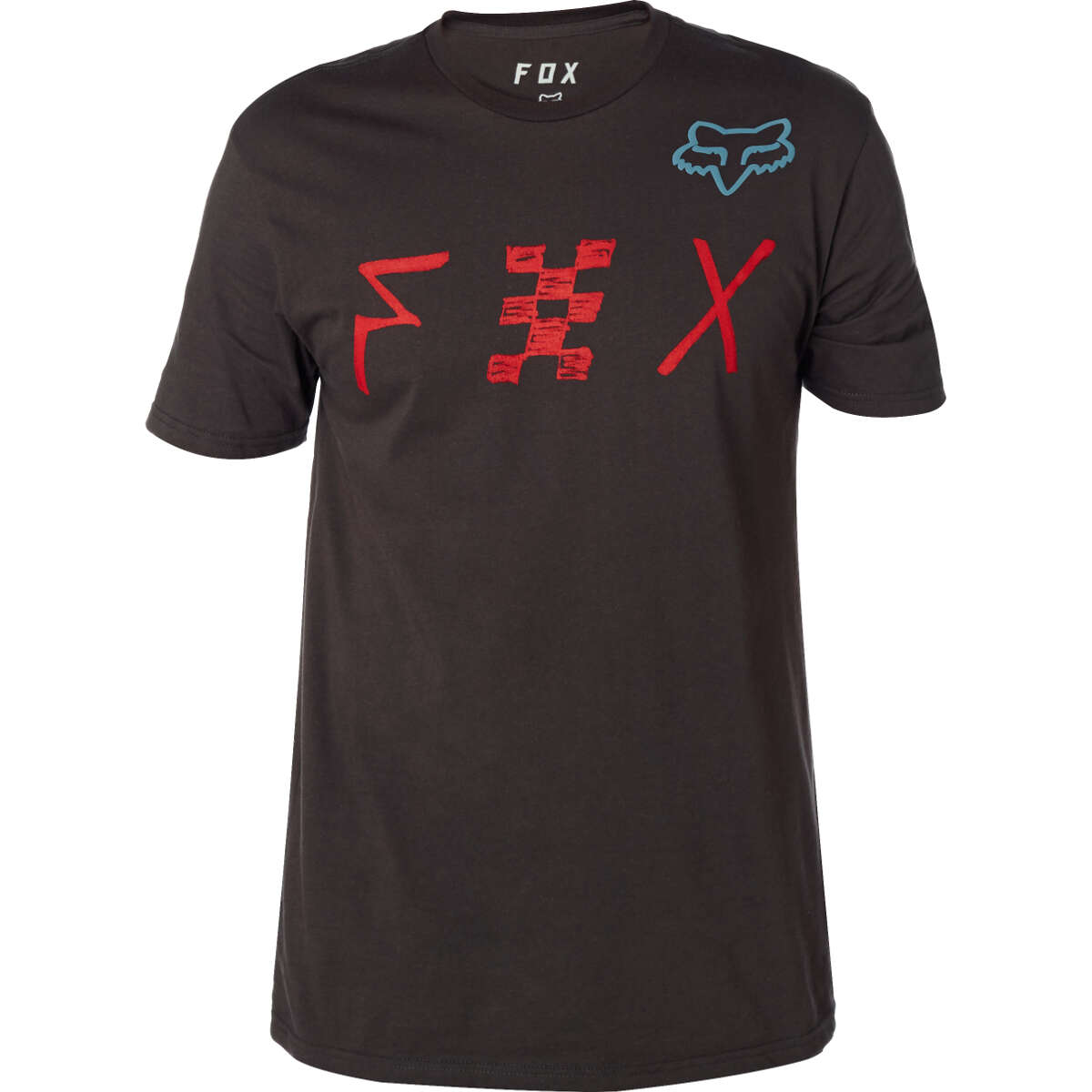 Fox T-Shirt Mind Blown Premium Vintage Schwarz