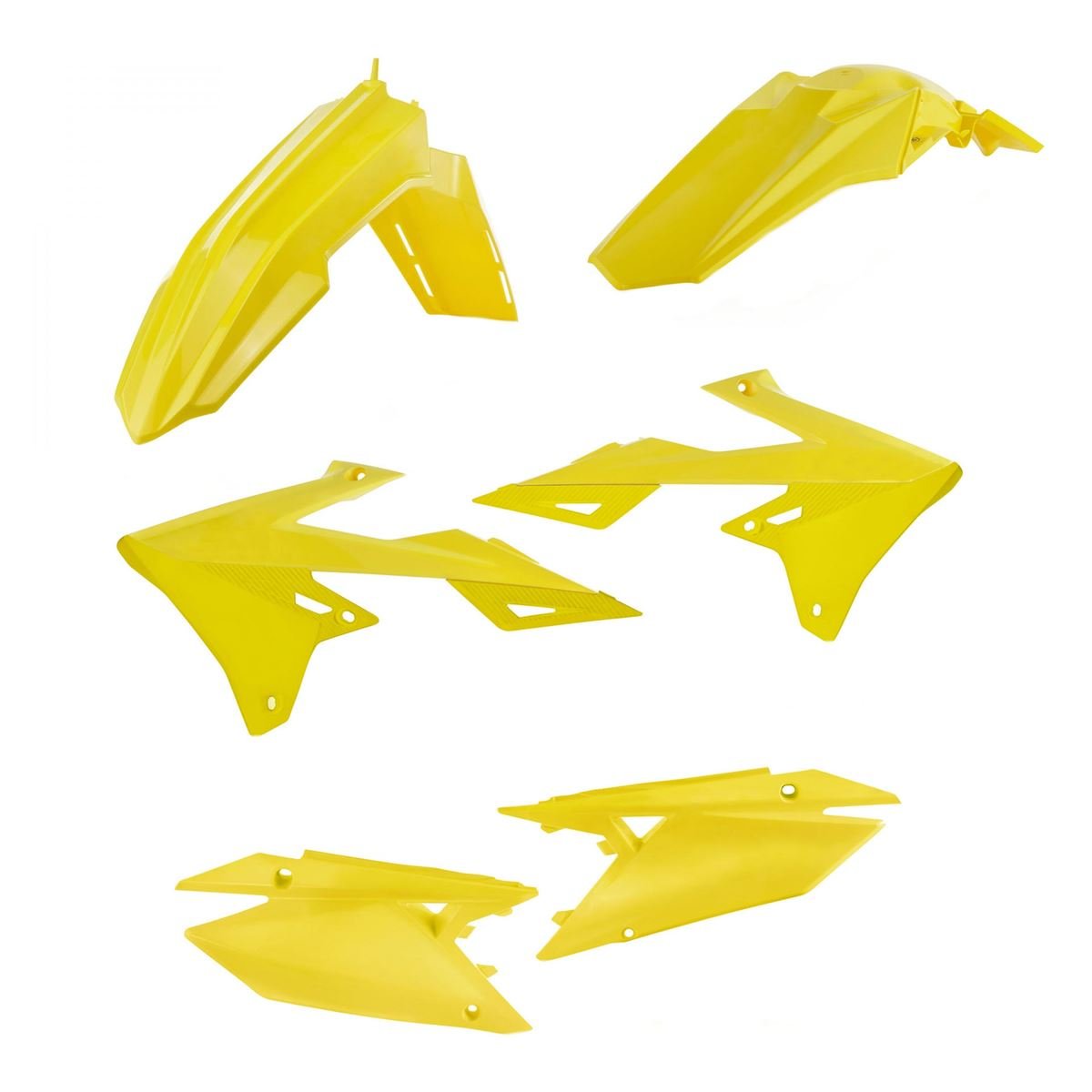 Acerbis Plastic Kit  Suzuki RMZ 250 19-, RMZ 450 18-, Yellow