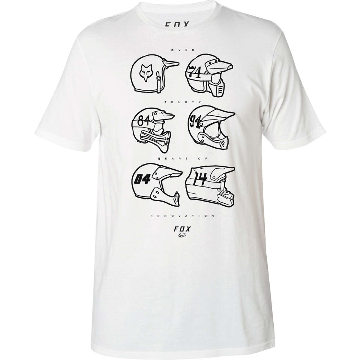 Fox T-Shirt Evolutionary Optic White