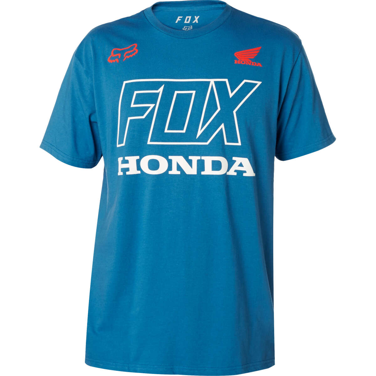 Fox T-Shirt Tech Honda Dusty Blue