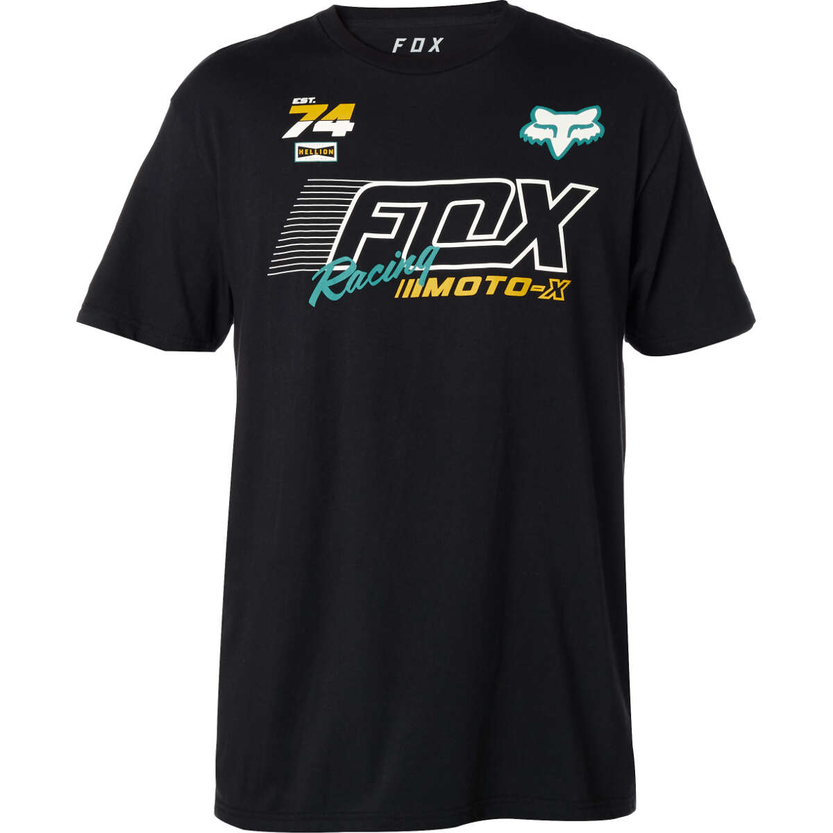 Fox Tech T-Shirt Flection Schwarz