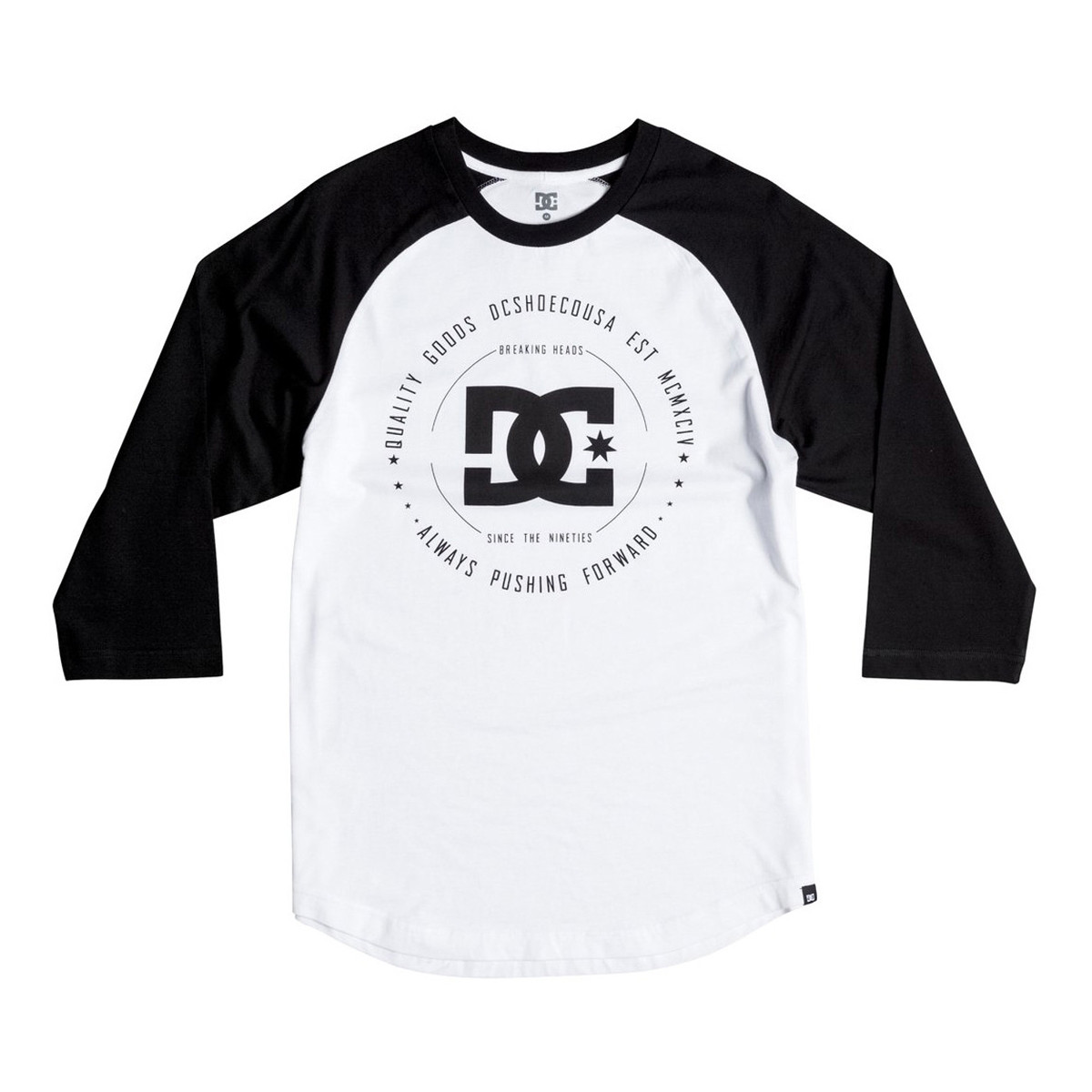 DC Shirt ¾-Sleeve Rebuilt 2 Raglan Snow White
