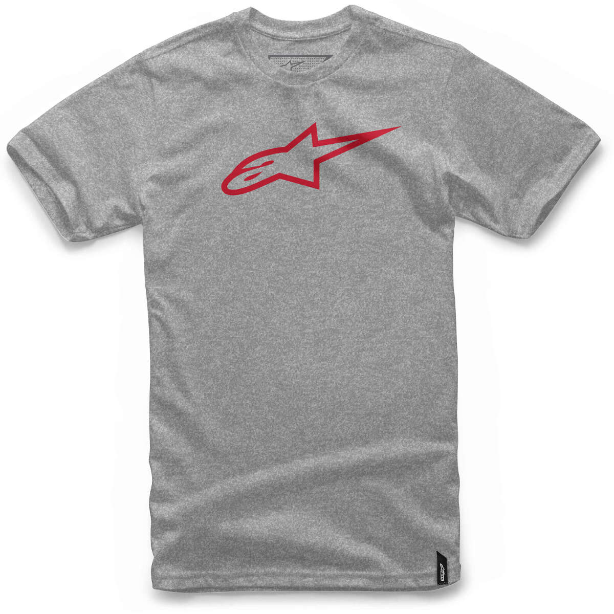 Alpinestars T-Shirt Ageless Grey Heather/Rot