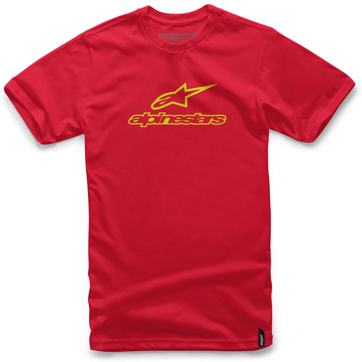 Alpinestars T-Shirt Always Rot/HiViz Gelb
