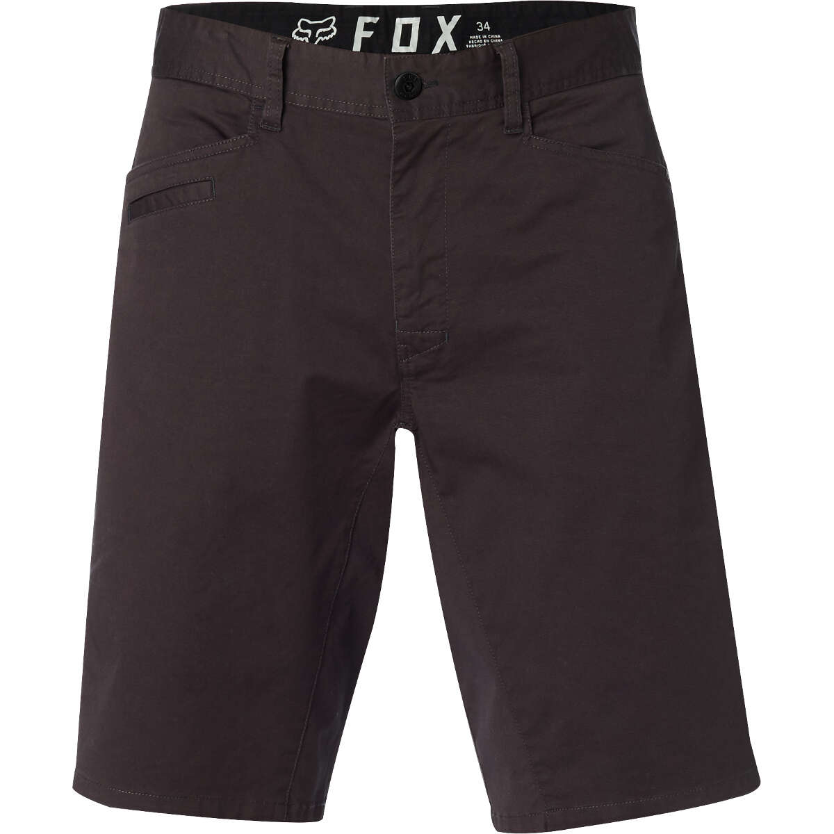 Fox Shorts Stretch Chino Black