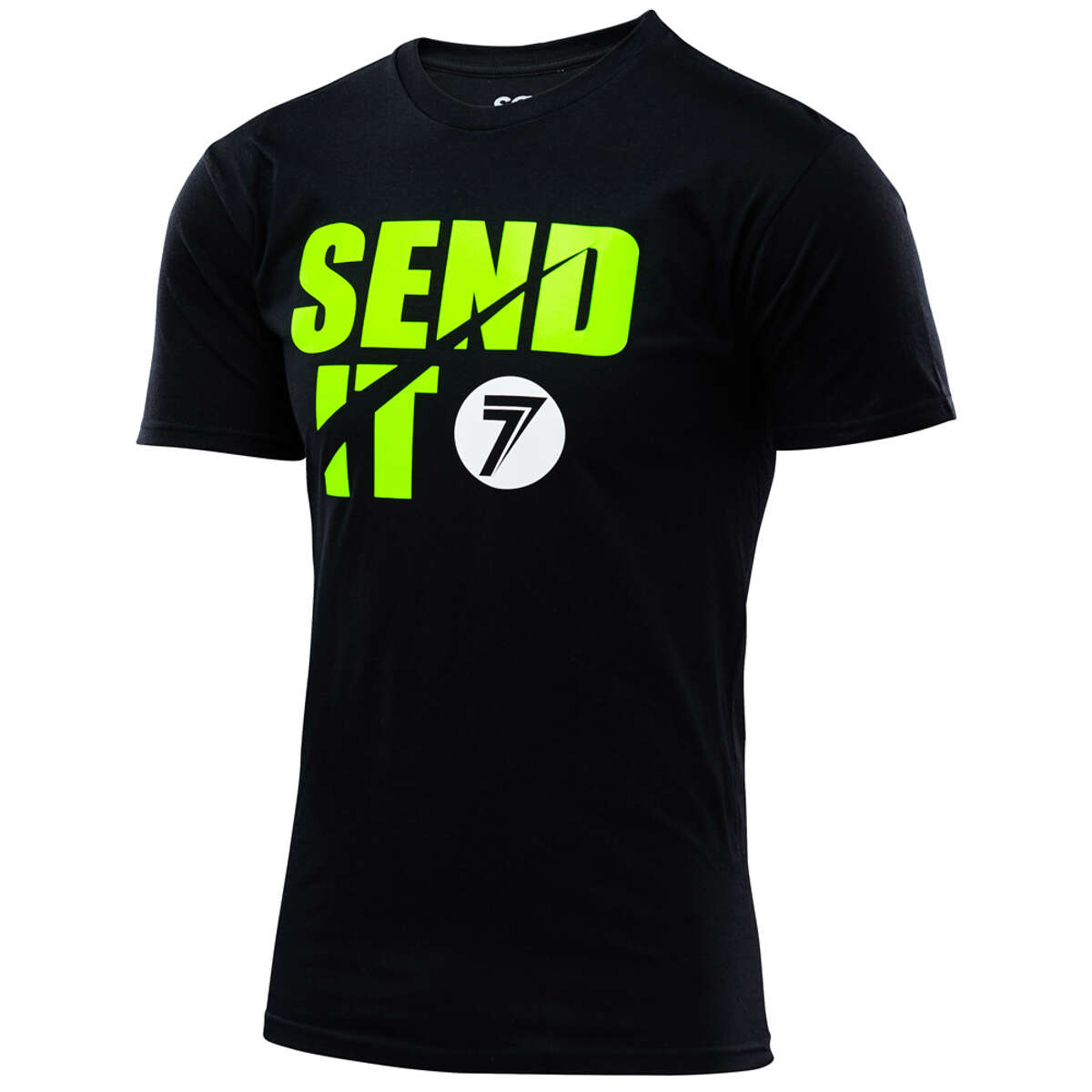 Seven MX T-Shirt Send It Black