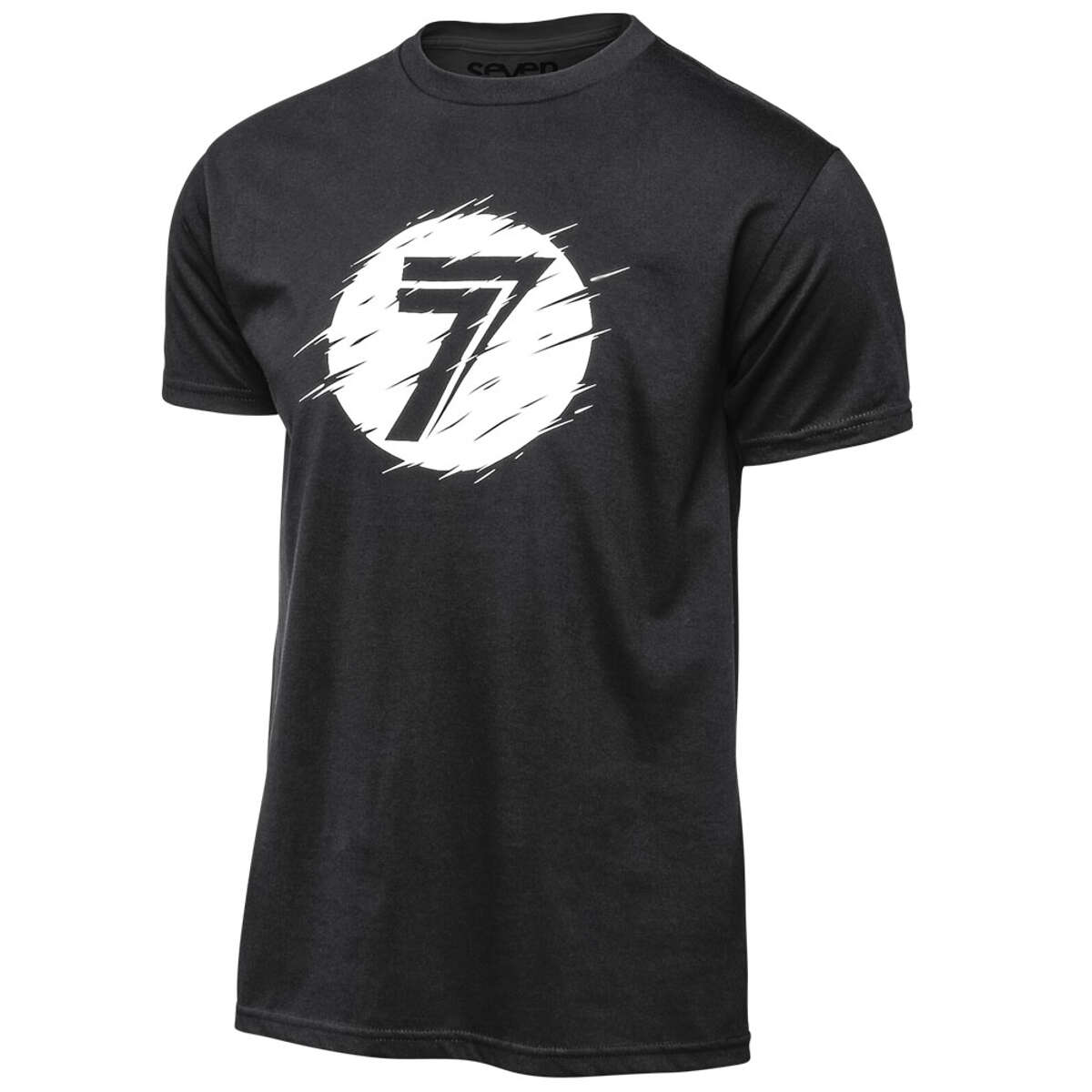 Seven MX T-Shirt Dot Black Static