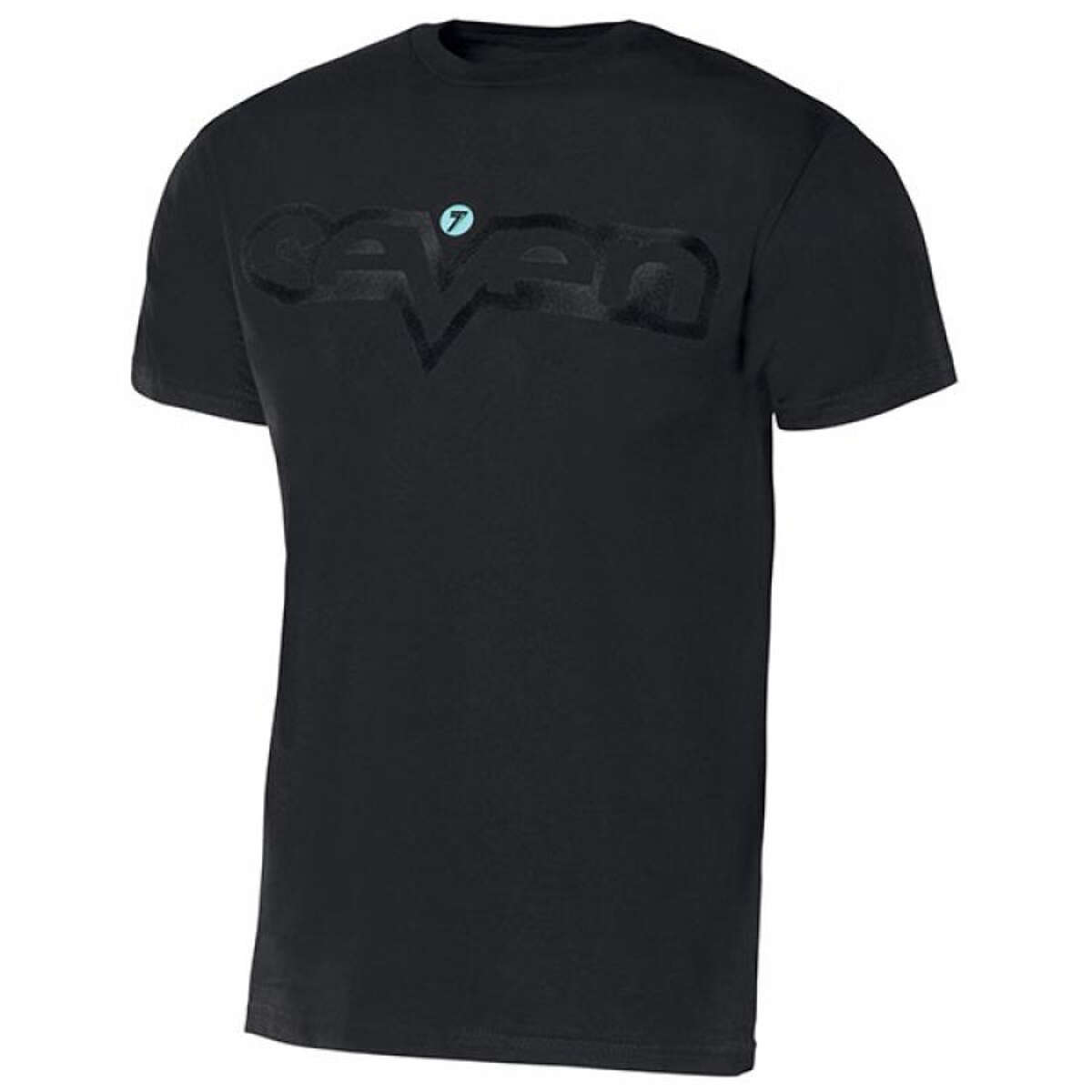 Seven MX T-Shirt Brand Black/Black