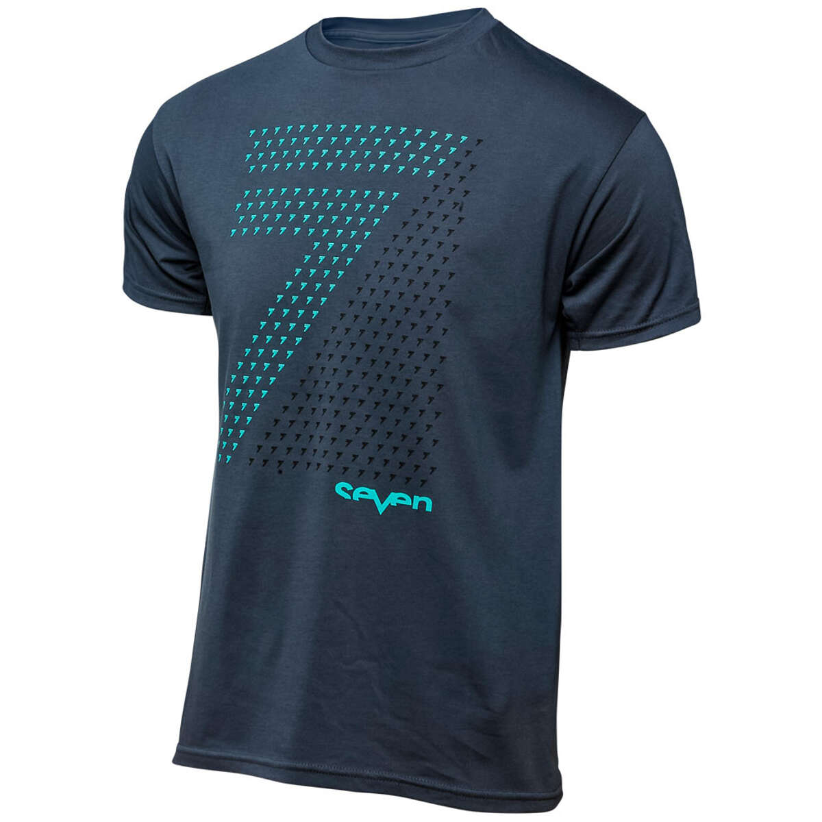 Seven MX T-Shirt Pennon Charcoal