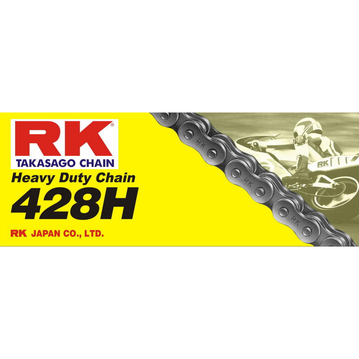 RK Racing Chain Kette 428H Teilung 428