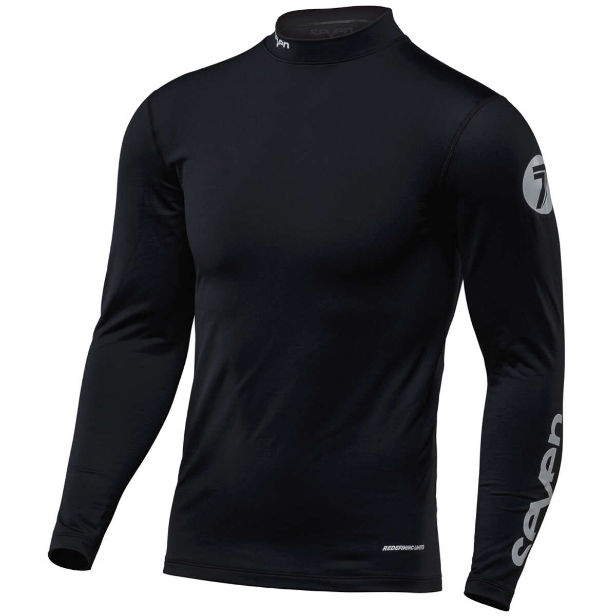 Seven MX Base Layer Top Longsleeve Zero Cold Weather Compression Black