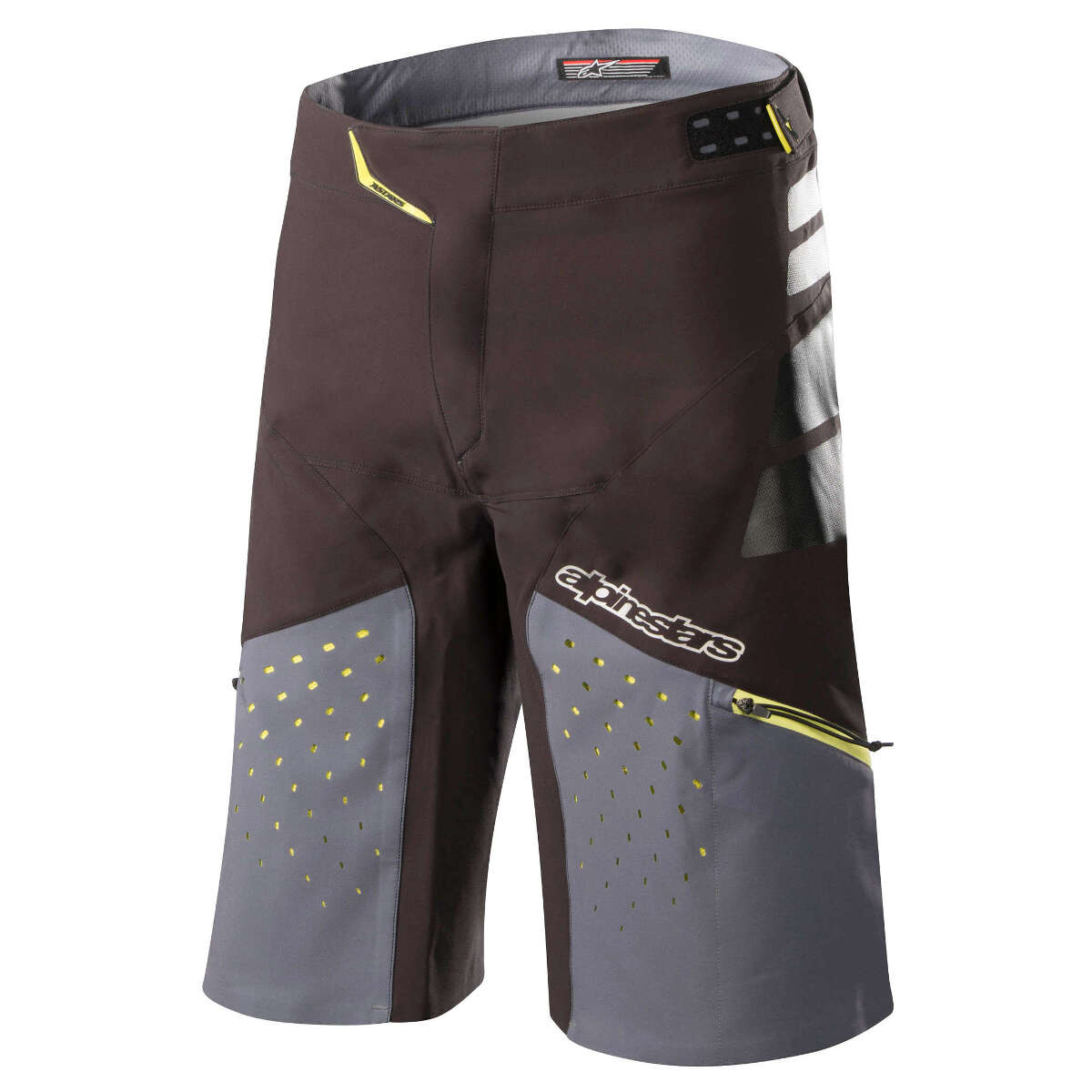 Alpinestars Shorts MTB Drop Pro Nero/Acciaio Grigio