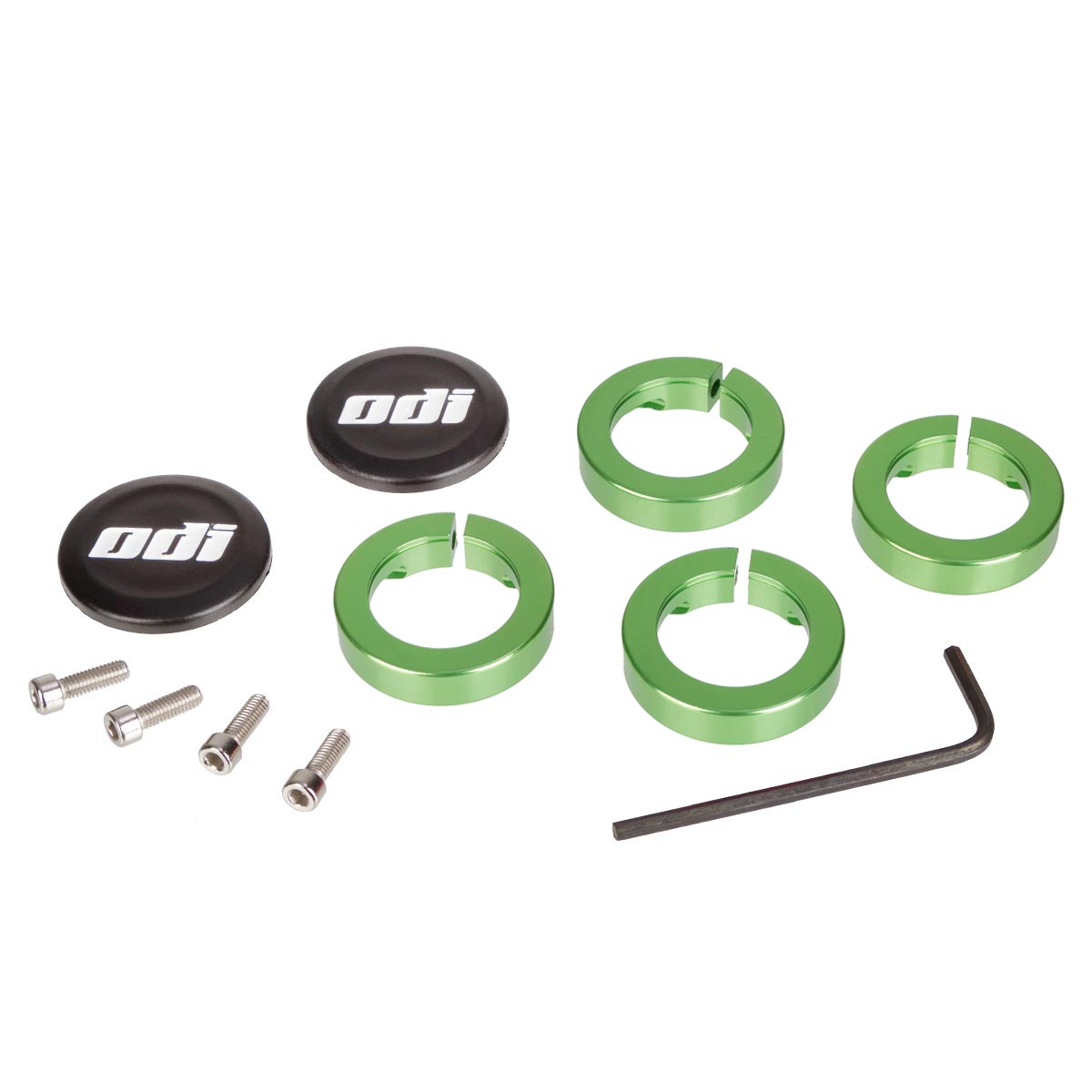ODI Clamps for MTB Grips Lock Jaws Green