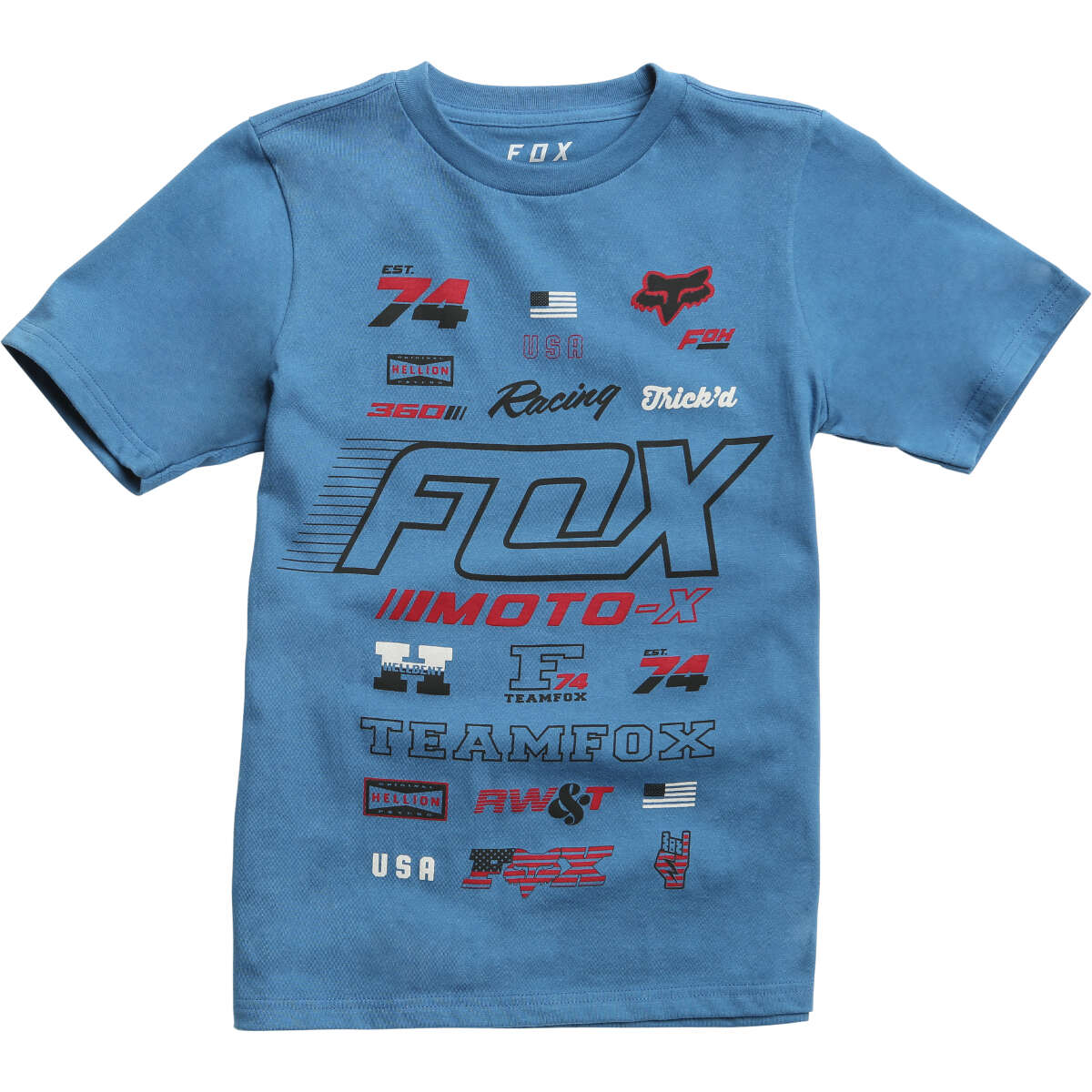 Fox Bimbo T-Shirt Edify Dusty Blue