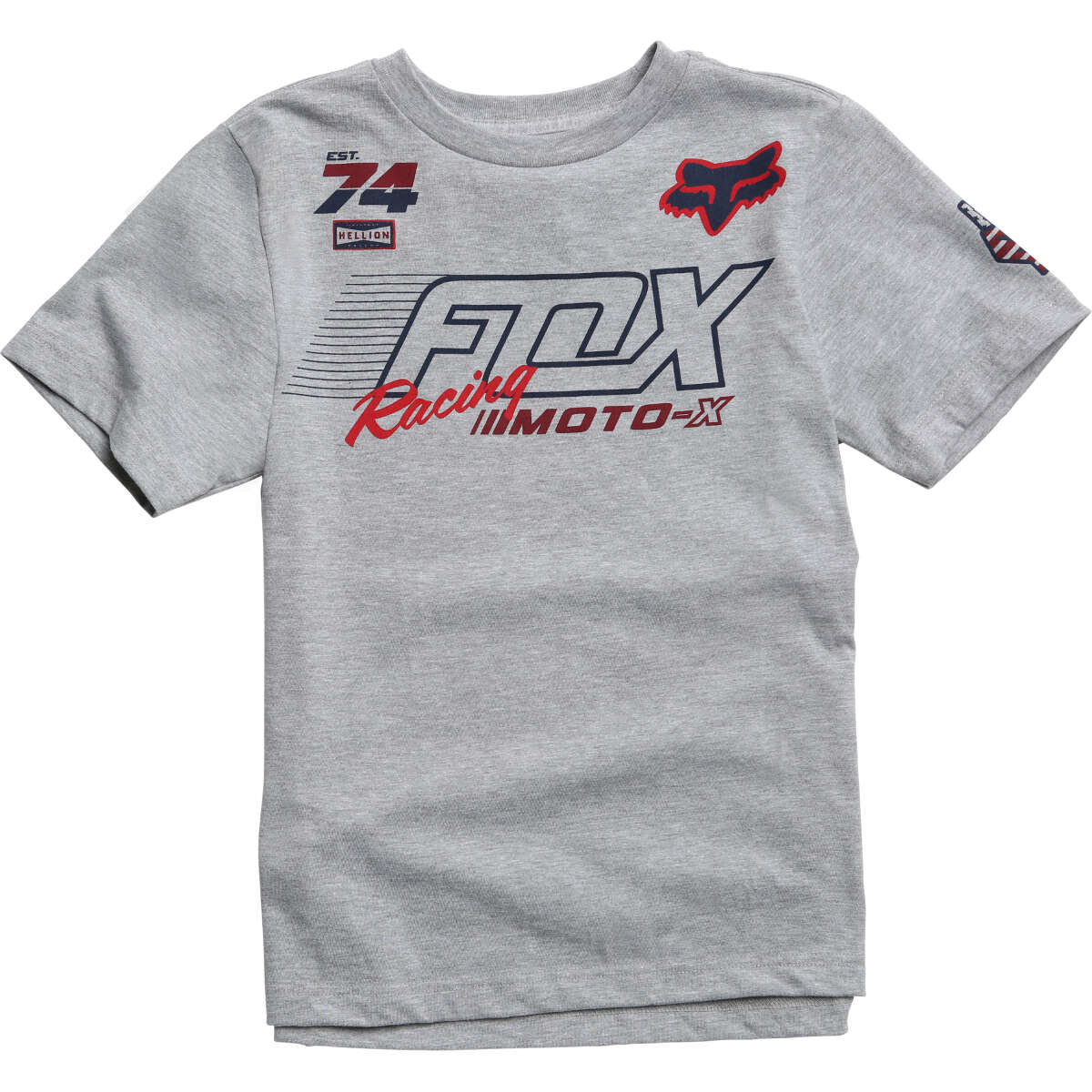 Fox Enfant T-Shirt Flection Light Heather Grey