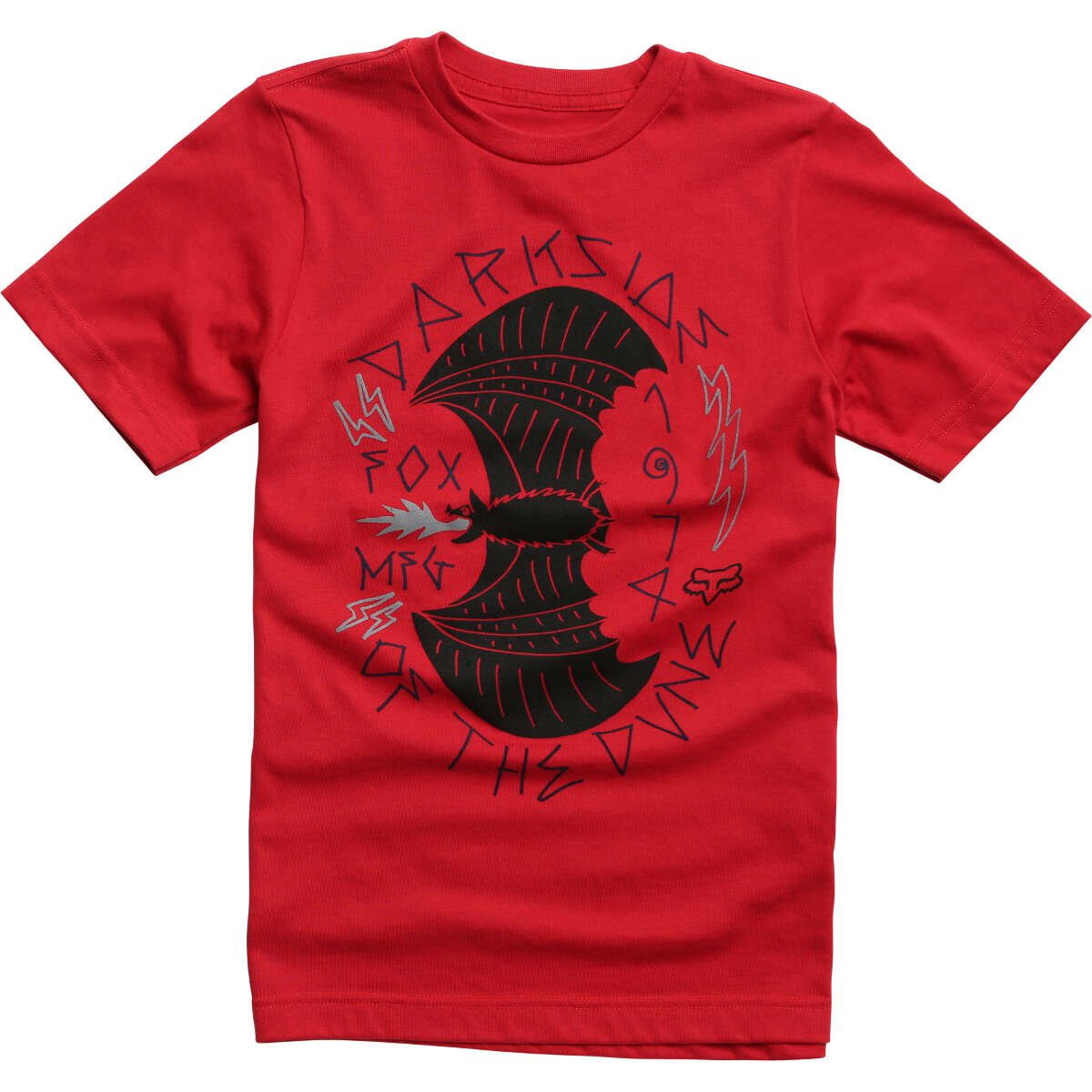 Fox Bimbo T-Shirt Curio Dark Red