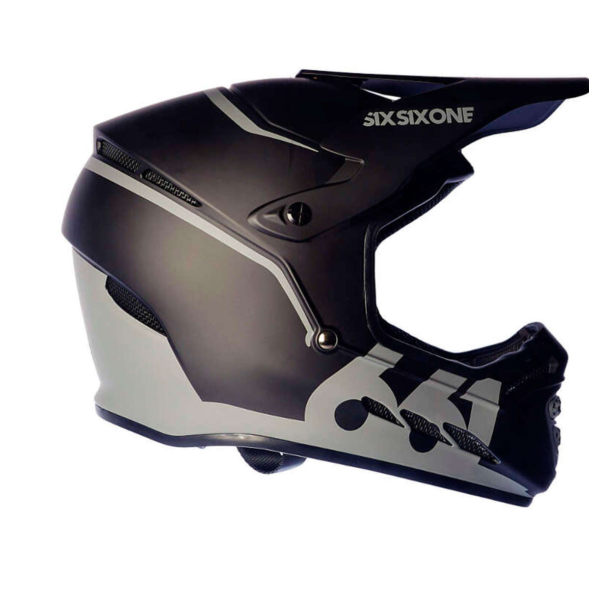 SixSixOne Downhill-MTB Helm Reset Midnight Black