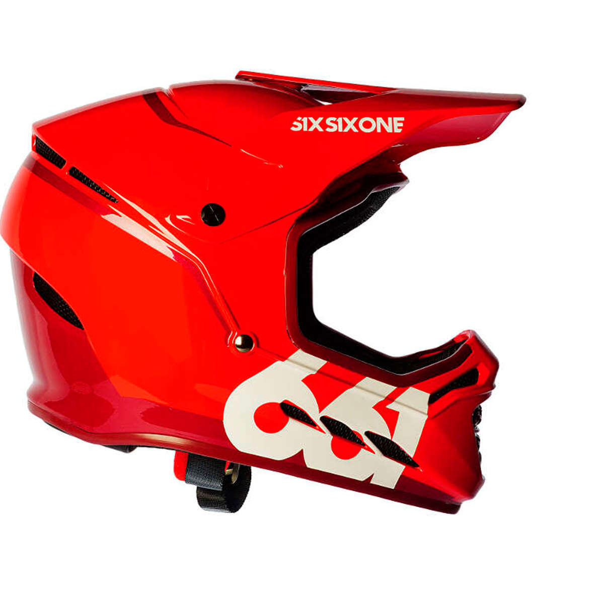 SixSixOne Casco MTB Downhill Reset Matador Rosso