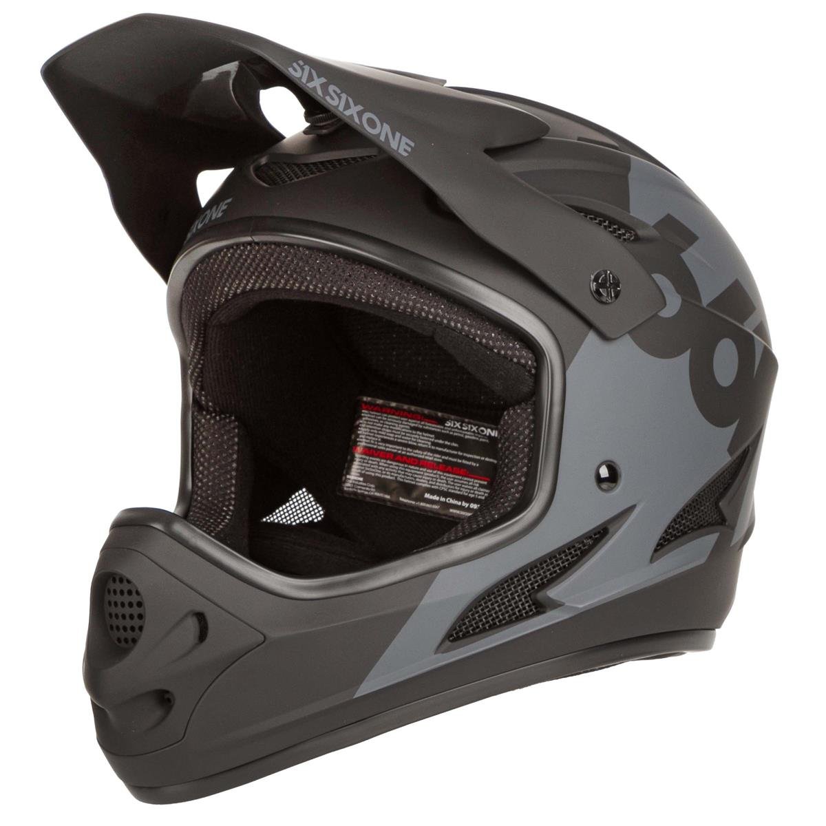SixSixOne Downhill MTB Helmet Comp White