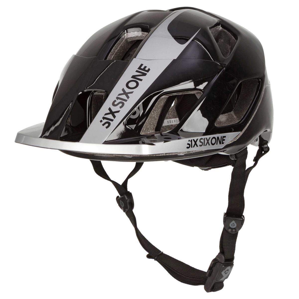 SixSixOne Enduro MTB-Helm Evo AM Metallic Black