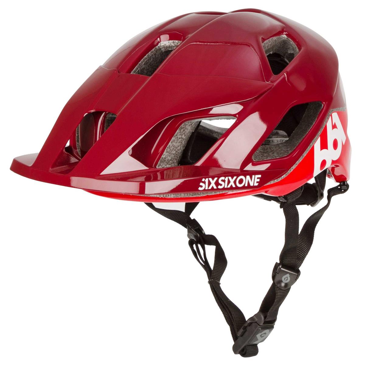 SixSixOne Enduro MTB-Helm Evo AM Matador Red